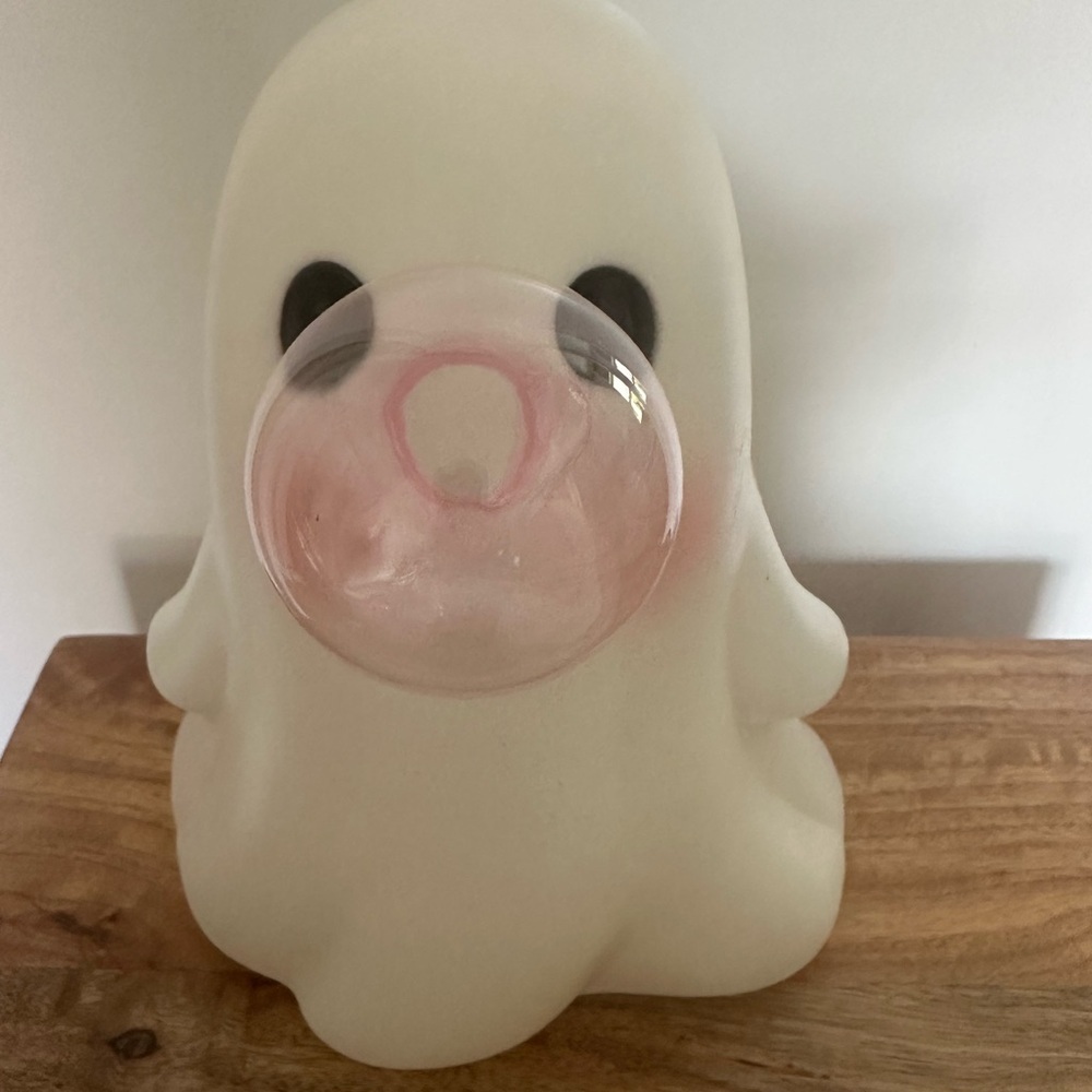 DG Pink Bubble Ghost Blow Mold (Set Of 2) TikTok Viral Dollar General Halloween - Picture 5 of 6